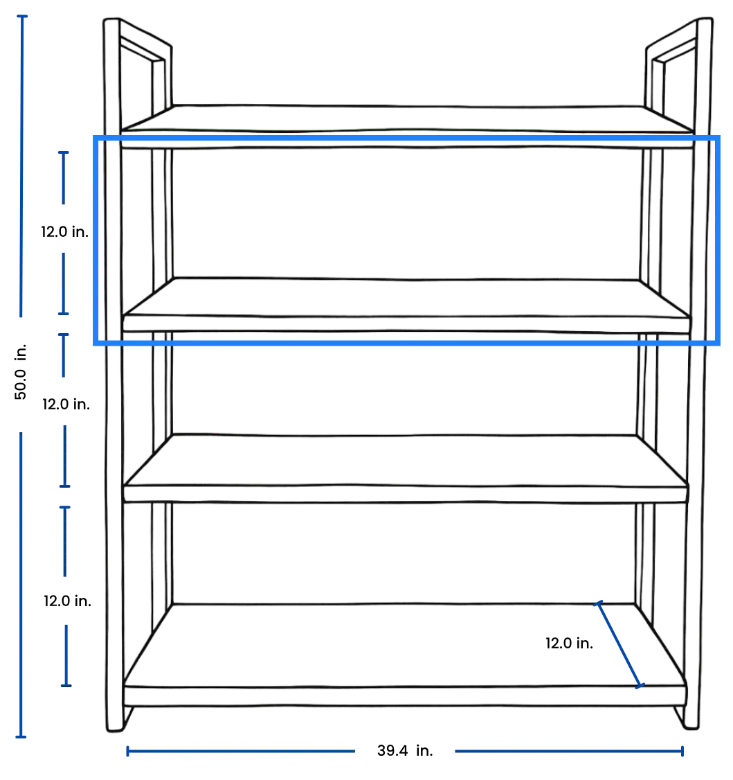 Entry Shelf (1-Tier)